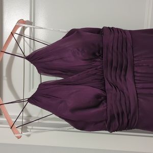 Bridesmaid Dress Purple Long